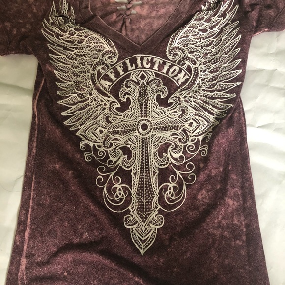 Affliction Women’s T - Shirt - Picture 9 of 9